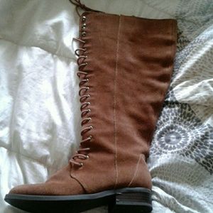 Torrid genuine suede boots